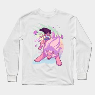 Stevonnie and Lion Long Sleeve T-Shirt